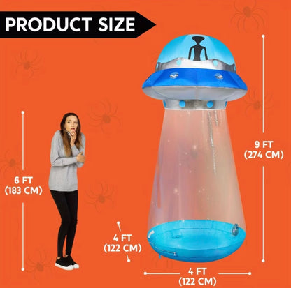 SPOOKY SAUCER - LED INFLATABLE
